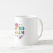 Retro Realm Kaffeetasse (VorderseiteRechts)