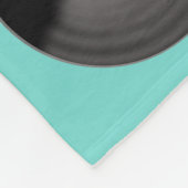 Retro Record Blanket Fleecedecke (Ecke)