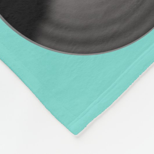 Retro Record Blanket Fleecedecke (Ecke)