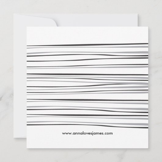 Retro Record - Einladung (Rückseite)