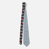 Retro Record Neck Tie Krawatte (Rückseite)