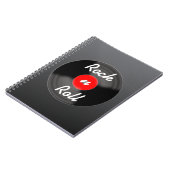 Retro Record Notebook Gift Notizblock (Linke Seite)