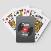 Retro Record Playing Cards Geschenk Spielkarten (Rückseite)