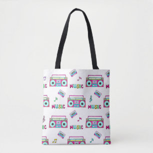 Retro-Recorder-Band nahtlos Tasche