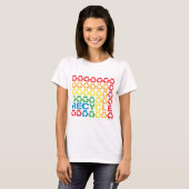 retro recyceln Sie T-Shirt (Vorne ganz)