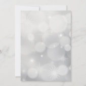 Retro Red Car Carry ein Weihnachtsbaum Party Einladung (Rückseite)