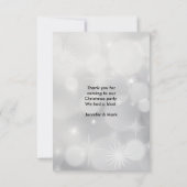 Retro Red Car Carry einen Weihnachtsbaum Vielen Da Dankeskarte (Rückseite)