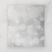 Retro Red Car mit einem Weihnachtsbaum Platzkarte (Innenseite Aufgefaltet)