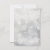 Retro Red Car mit einem Weihnachtsbaum Save The Date (Rückseite)