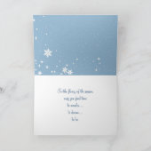 Retro Red Christmas Truck Feiertagskarte (Innenseite)