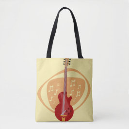 Retro Red Cool Guitar Tasche