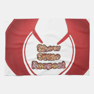 Retro Red Hakuna Matata Geschenke zeigen etwas Res Küchentuch