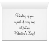 Retro Red Heart Frame benutzerdefinierte Foto-Vorl (Innenansicht Horizontal (Unten))