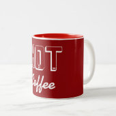 Retro Red Hot Coffee Tasse (VorderseiteRechts)
