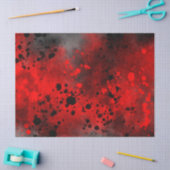 Retro Red Paint Spritzer Seidenpapier (Basteln)