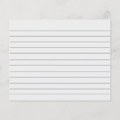 Retro Red Rolling Button Kitchen Tools Rezept Card (Rückseite)