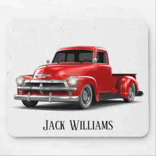 Retro Red Truck auf Speck Mousepad