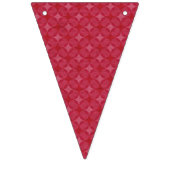 Retro Red und Aquamarin Camper Wimpelkette (Dritte Fahne)