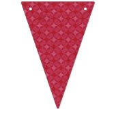 Retro Red und Aquamarin Camper Wimpelkette (Erste Fahne)