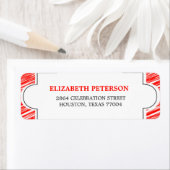 Retro Red-Urlaubsanschrift (Insitu)