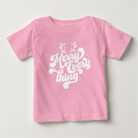 Retro Red White Merry alles Frohe Weihnachten