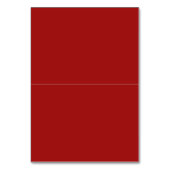 Retro Red & White Wedding Guest Name Platzkarte Tischnummer (Rückseite)