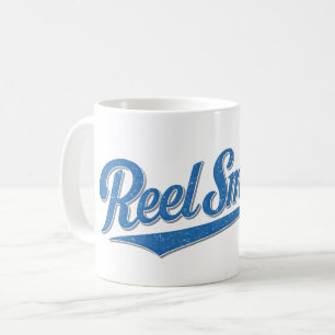 Retro Reel Glatter Fischer Nautischer Angel Fisch Kaffeetasse