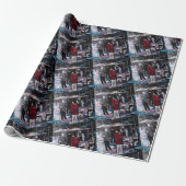 Retro-Regen-Gemälde von Alfred Fox Geschenkpapier (Ungerollt)
