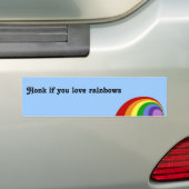 Retro Regenbogen-Autoaufkleber Autoaufkleber (Auf Auto)