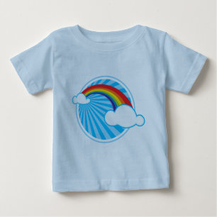 RETRO REGENBOGEN BABY T-SHIRT