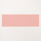 Retro-Regenbogen-Blume rosa Yogamatte (Rückseite (Horizontal))