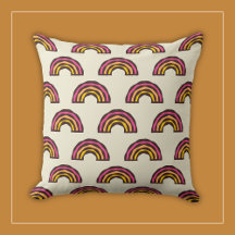 Retro-Regenbögen in Vintage-Kalifornischen Surferf