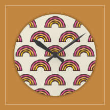 Retro-Regenbögen in Vintage-Kalifornischen Surferf