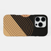 Retro Regenbogen iPhone Hülle (Rückseite (Horizontal))