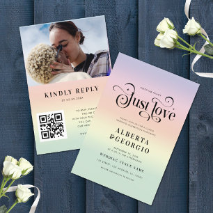 Retro-Regenbogen-LGBTQ-Gay-Pride-Alles-in-einer-Ho Einladung