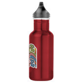 Retro-Regenbogen "Liebe ist Liebe" Edelstahlflasche (Rechts)