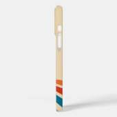 Retro-Regenbogen-Streifen-Handyhülle Case-Mate iPhone Hülle (Rückseite / Links)