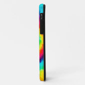 Retro-Regenbogen-Tie-Dye  Case-Mate iPhone Hülle (Hinten/Links)