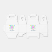 Retro Regenbogen winzige kleine Sterne Baby sh Geschenkschachtel (Ungefaltet)