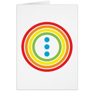 Retro-Regenbogendots
