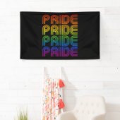 Retro-Regenbogenforelle Banner (Insitu)
