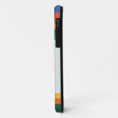 Retro-Regenbogenstreifen-Monogramm Case-Mate iPhone Hülle (Hinten/Links)