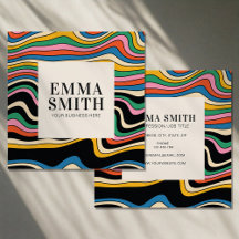 Retro-Regenbogenstreifen