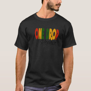 Retro Reggae Music One Drop Jamaica Roots & Cultur T-Shirt