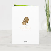 Retro Reggae Vinyl Record Personalisiert Cards Karte (Rückseite)