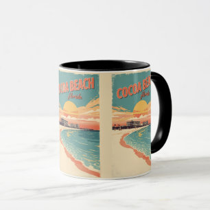 Retro Reise Cocoa Beach Florida Westgate Geschenke Tasse