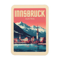Retro Reise Innsbruck Tirol - Österreichische Alpe