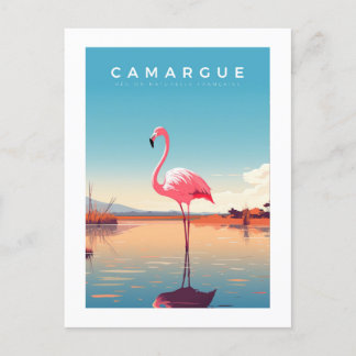 Retro - Reise - Vintage - Camargue - Hive Feiertagspostkarte