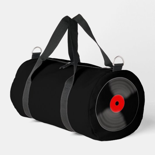 Retro-Reisetasche Duffle Bag (Linke Seite)