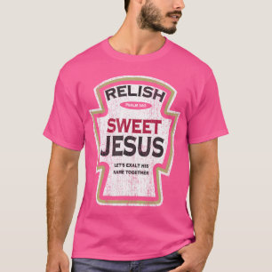 Retro-Relish Süßer Jesus Lustige christliche Parod T-Shirt